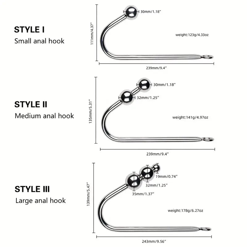 Alternative Anal Hook Set Bondage Collar Bondage Handcuffs Masturbation