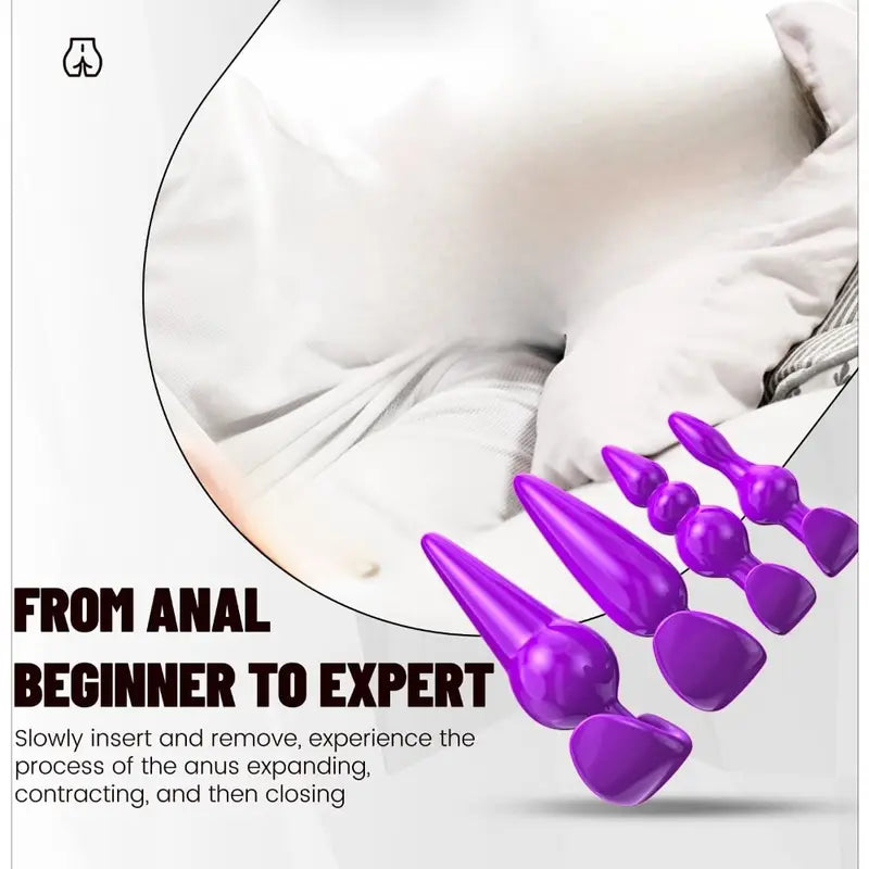 Plug Kit Tool Training Sets Couple Adult Toys Anales Butt Trainer