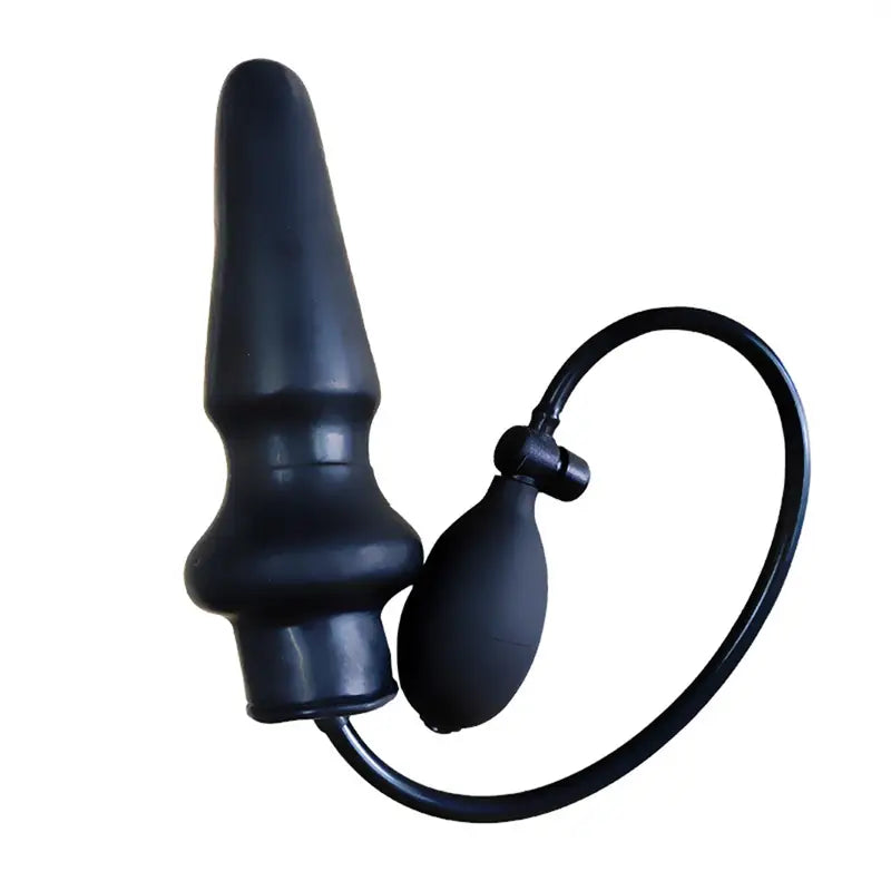 Inflatable Anal Plug Pointed Silicone Butt Plug Adult Dildo Toy For Women