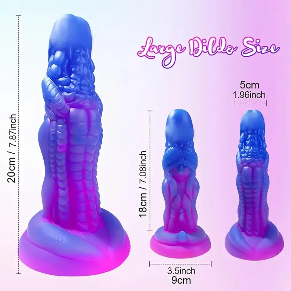 Monster Realistic Anal Love Sex Toy Big Soft Silicone Anal Plug