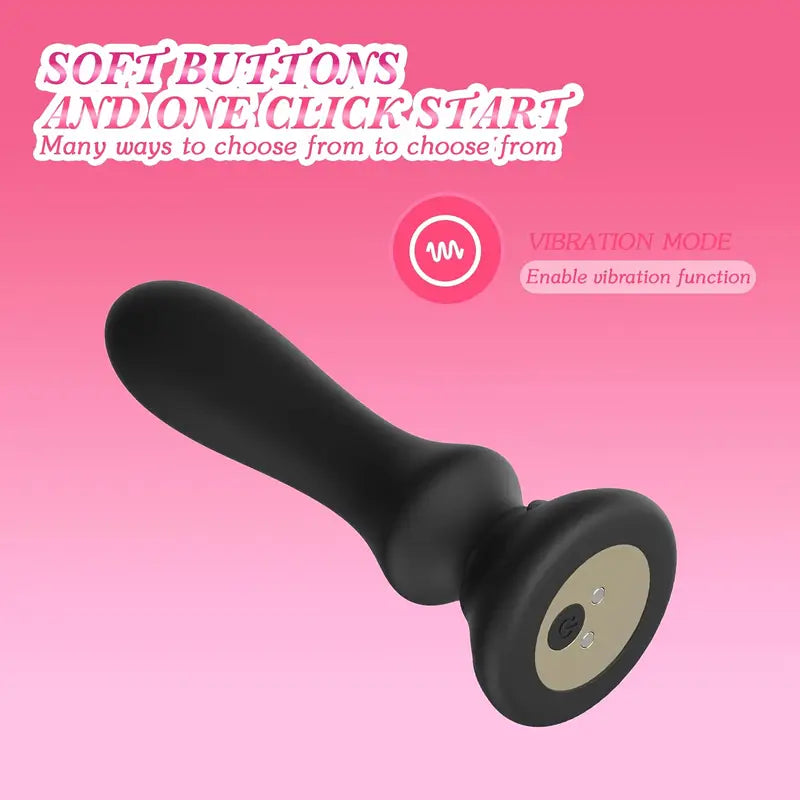 Anal Vibrator Butt Plug Prostate Massager With 10 Vibrating Modes Anal Toy