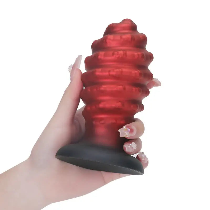 Flexible Silicone Conch Anal Plug Bendable Wistable For Stimulation