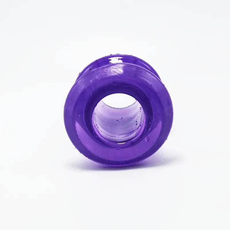 4pcs Purple Jelly Hollow Anal Plugs 4 Sizes Tunnel Expanders For Adults