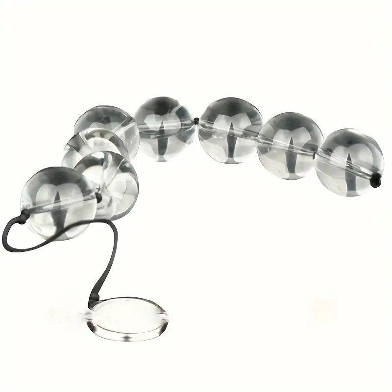 Unisex Sexy Toys Backyard Stimulating Anal Plug Crystal Pulling Beads
