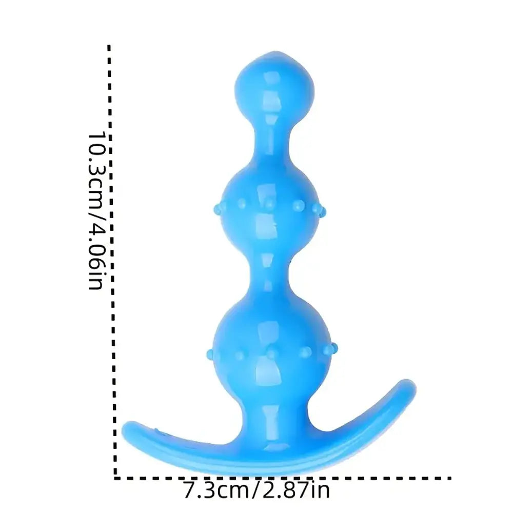 Soft TPE Anal Plug For Expansion Prostate Stimulation For G-Spot Play