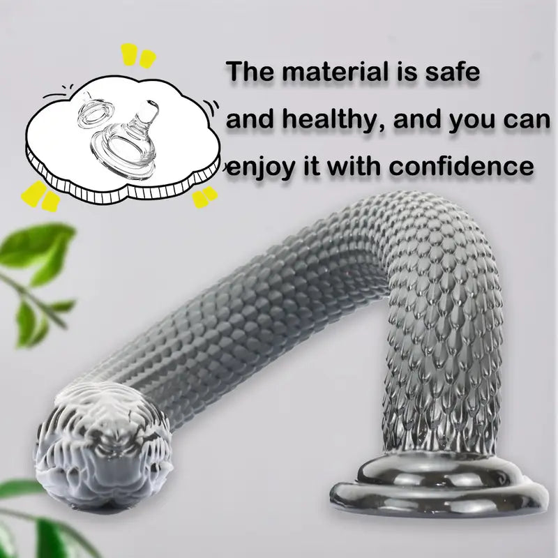 Special-shaped Snake Head Anal Plug Scales Stimulation Anal Expander