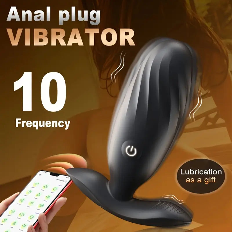 APP Remote Control Anal Vibrator Threaded Stimulation Prostate Massager