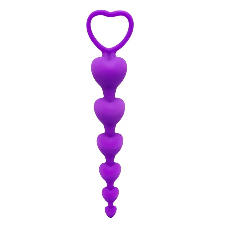 7.87inch Silicone Anal Beads Prostate Stimulator Ball Butt Plug Adult Toy