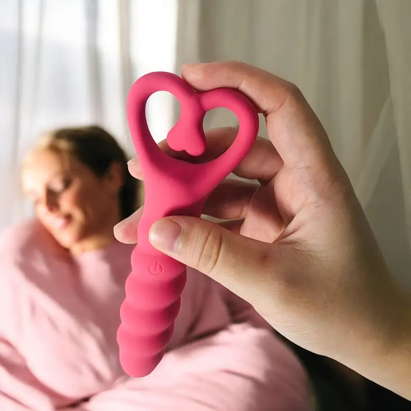 Pink Devil 3-Speed + 7 Vibration Modes Teasing Anal Plug Massager