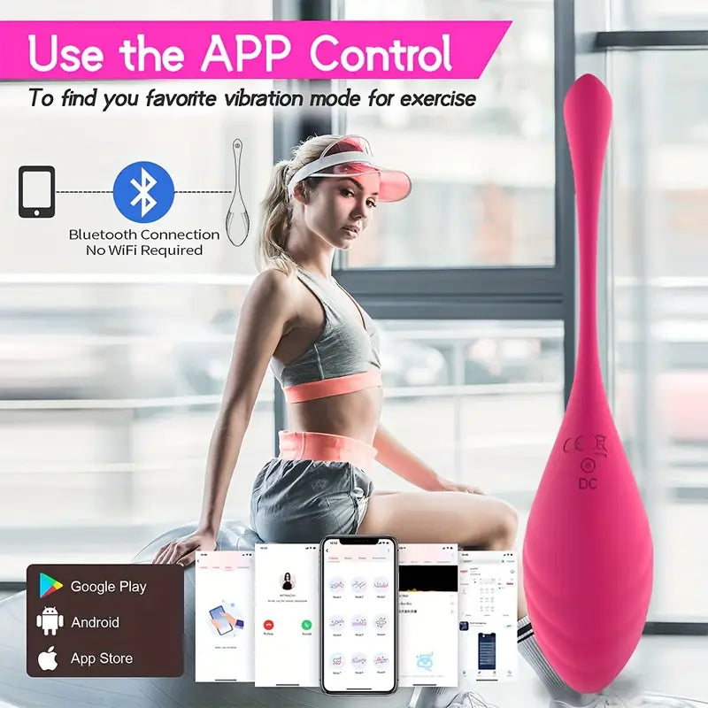 Remote Control Wearable Vibrating Egg Anal Vibrator APP Remote Control