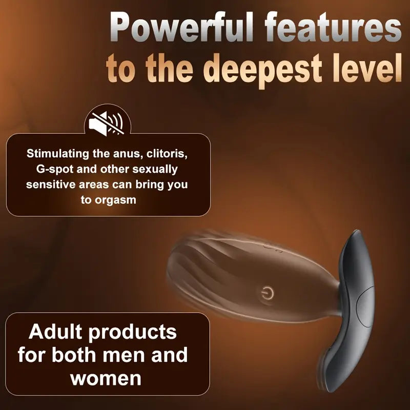 APP Remote Control Anal Vibrator Threaded Stimulation Prostate Massager