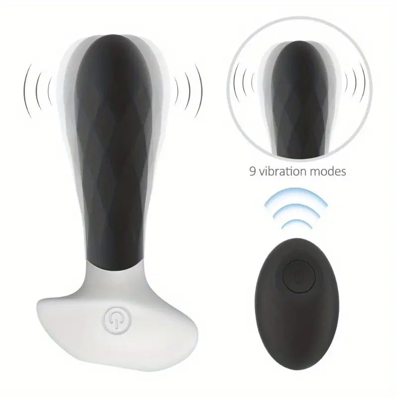 Silicone Rechargeable Ass Adult Anal Vibrating Toy Electrical Anal Plug