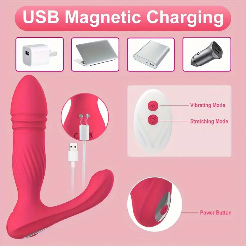 Wearable Panty Erotic Toy Remote Dildo Vibrator 10 Press-in Vibrator