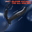 Wiggling Anal Plug Butt Plug Prostate Massager Male Sex Toy Anal Vibrator