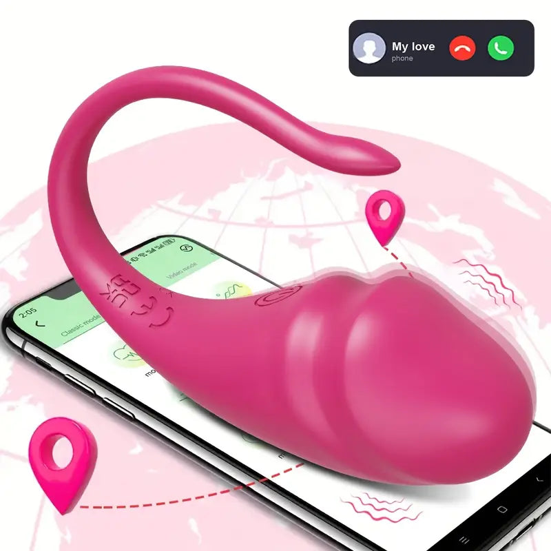 Wearable Panty G Spot Vibrator Long Distance APP Remote Control Vibrator