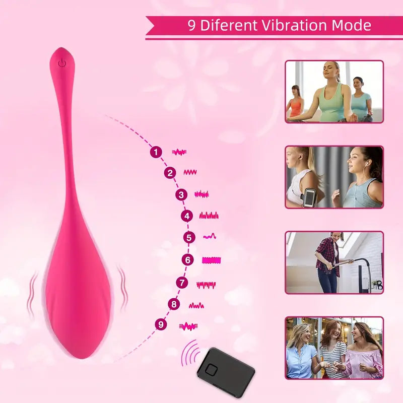 Remote Control Wearable Vibrating Egg Anal Vibrator APP Remote Control