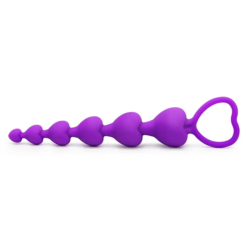 7.87inch Silicone Anal Beads Prostate Stimulator Ball Butt Plug Adult Toy