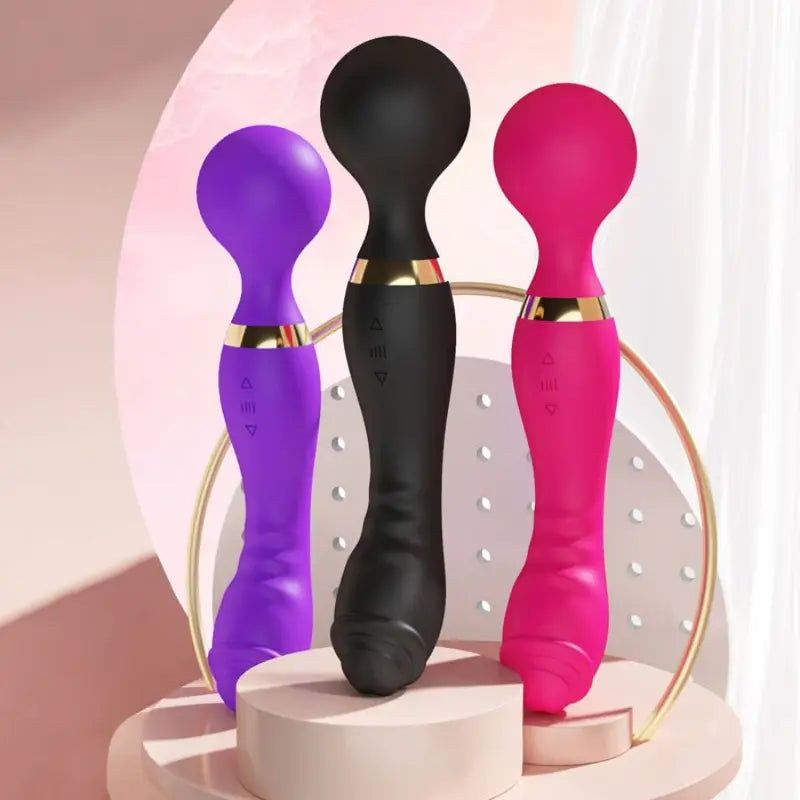 Massage Vibrator Female Pendicular Stimulation Anal Masturbation Toy