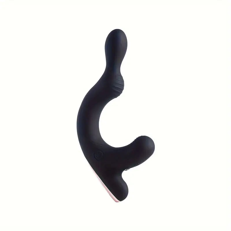 Ring-like Scrotum Holder Rocky With 9 Energetic Vibrating P-spot Butt Plug