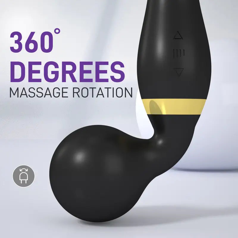 Massage Vibrator Female Pendicular Stimulation Anal Masturbation Toy