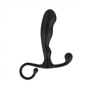 Black ABS Anal Plug Sm Bead Wand Adult Toy Curved Design For Stimulation