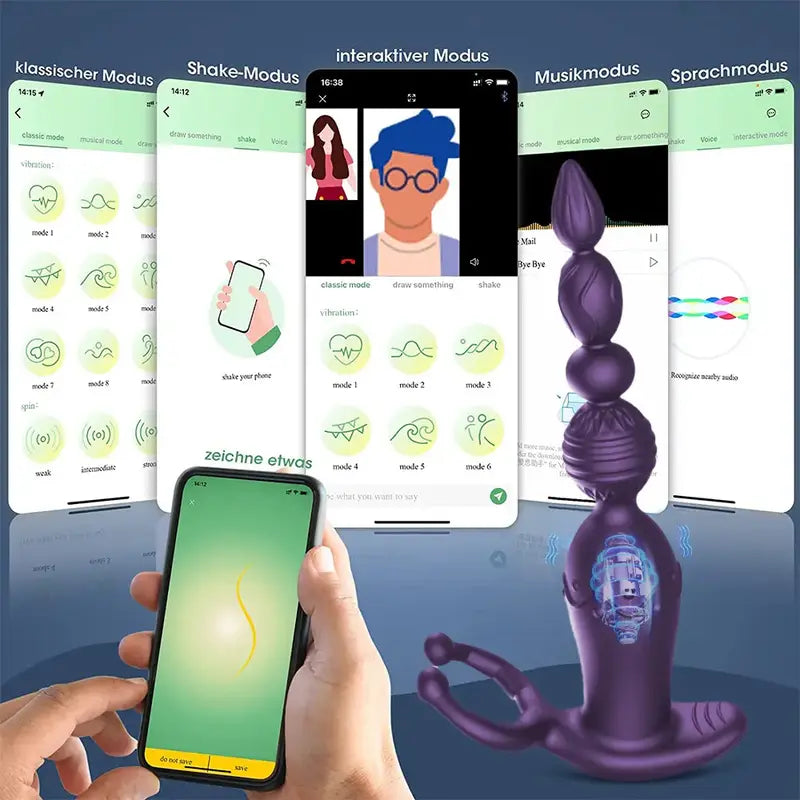 Anal Prostate G Spot Vibrator Massager Ring Vibrator For Men Prostate