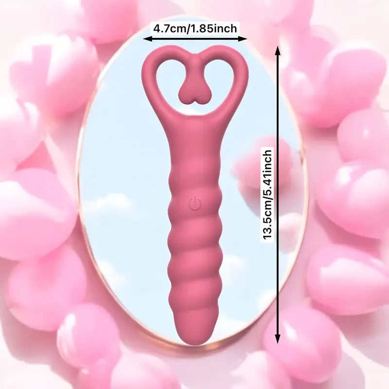 Pink Devil 3-Speed + 7 Vibration Modes Teasing Anal Plug Massager
