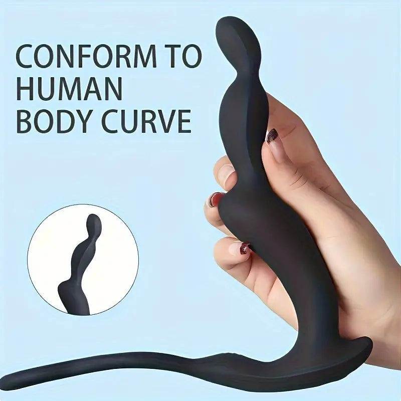 Double Penis Ring Prostate Pubic Double Point Straight Intestine Massager