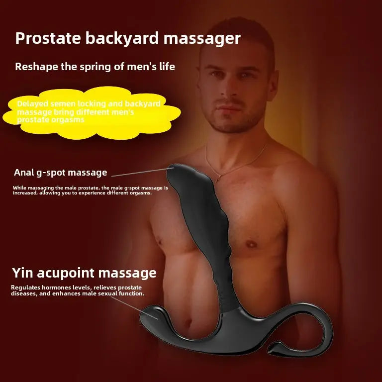 Silicone Anal Plug For Men Couples Ergonomic Design Flexible & Rigid Shaft