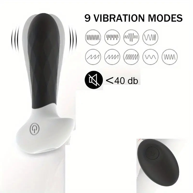 Silicone Rechargeable Ass Adult Anal Vibrating Toy Electrical Anal Plug