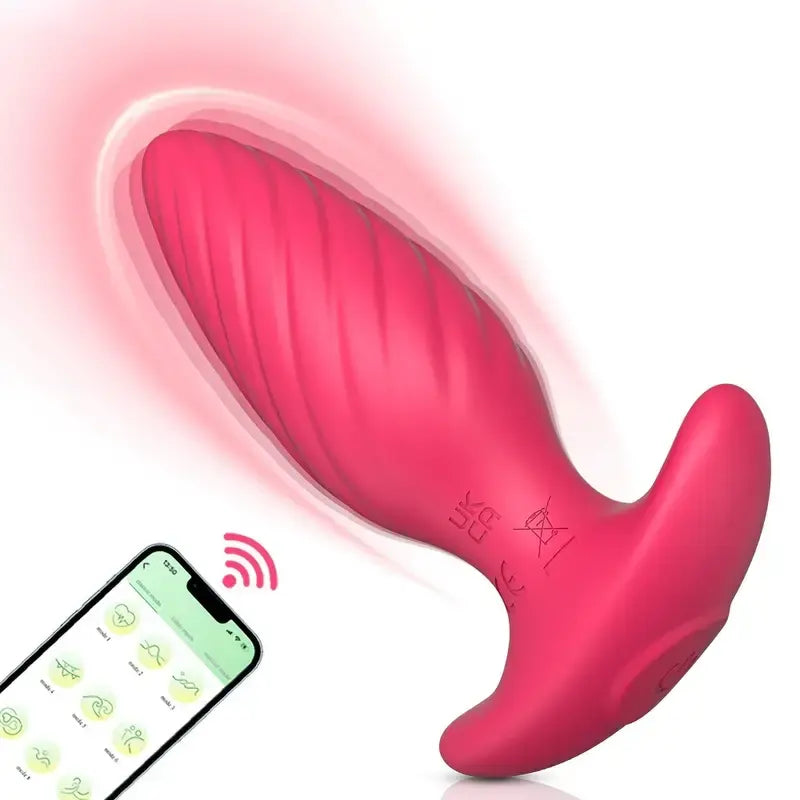 Thrusting Sex Toy Anal Plug Vibrating Butt Plug G Spot Prostate Vibrator