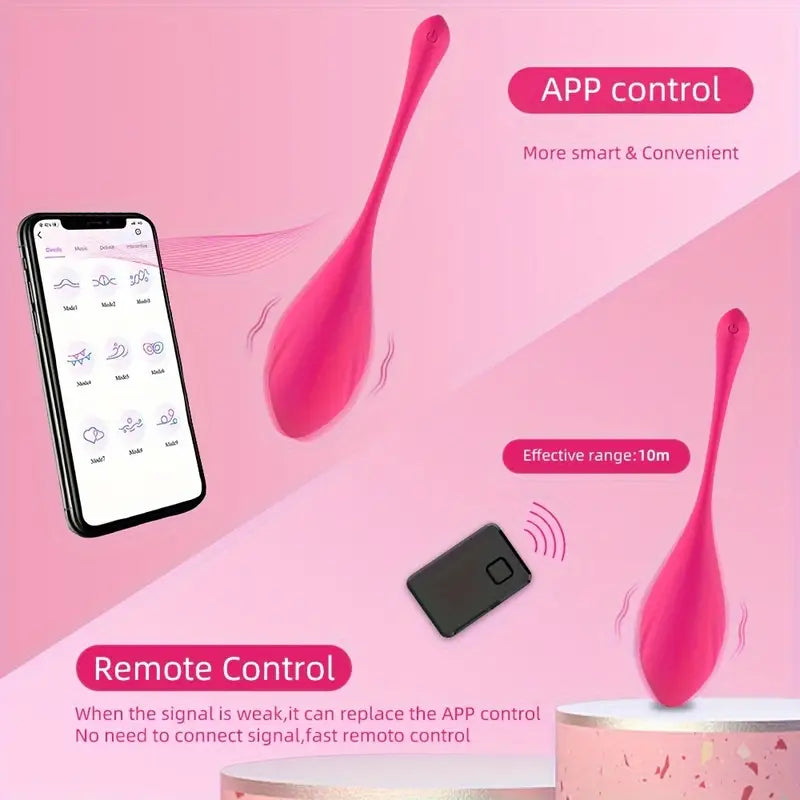 Remote Control Wearable Vibrating Egg Anal Vibrator APP Remote Control