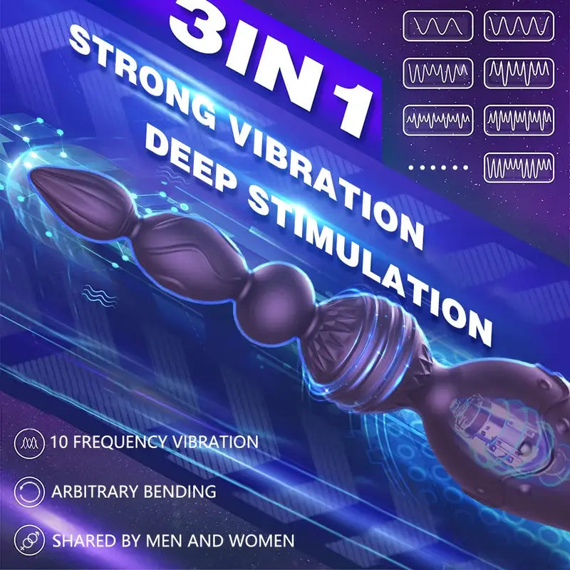 Anal Prostate G Spot Vibrator Massager Ring Vibrator For Men Prostate