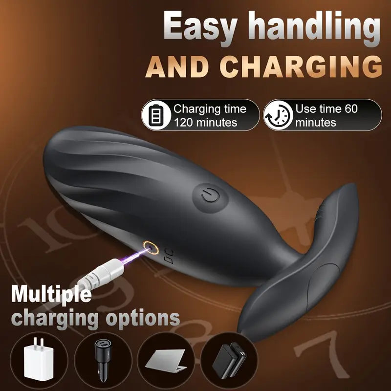 APP Remote Control Anal Vibrator Threaded Stimulation Prostate Massager