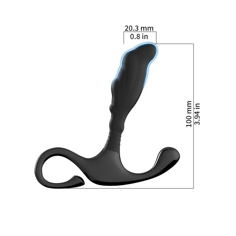 Silicone Anal Plug For Men Couples Ergonomic Design Flexible & Rigid Shaft