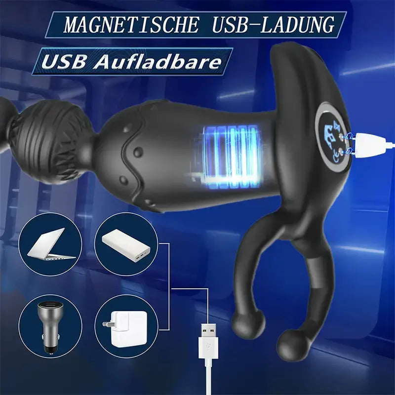 Anal Prostate G Spot Vibrator Massager Ring Vibrator For Men Prostate