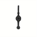 Black ABS Anal Plug Sm Bead Wand Adult Toy Curved Design For Stimulation