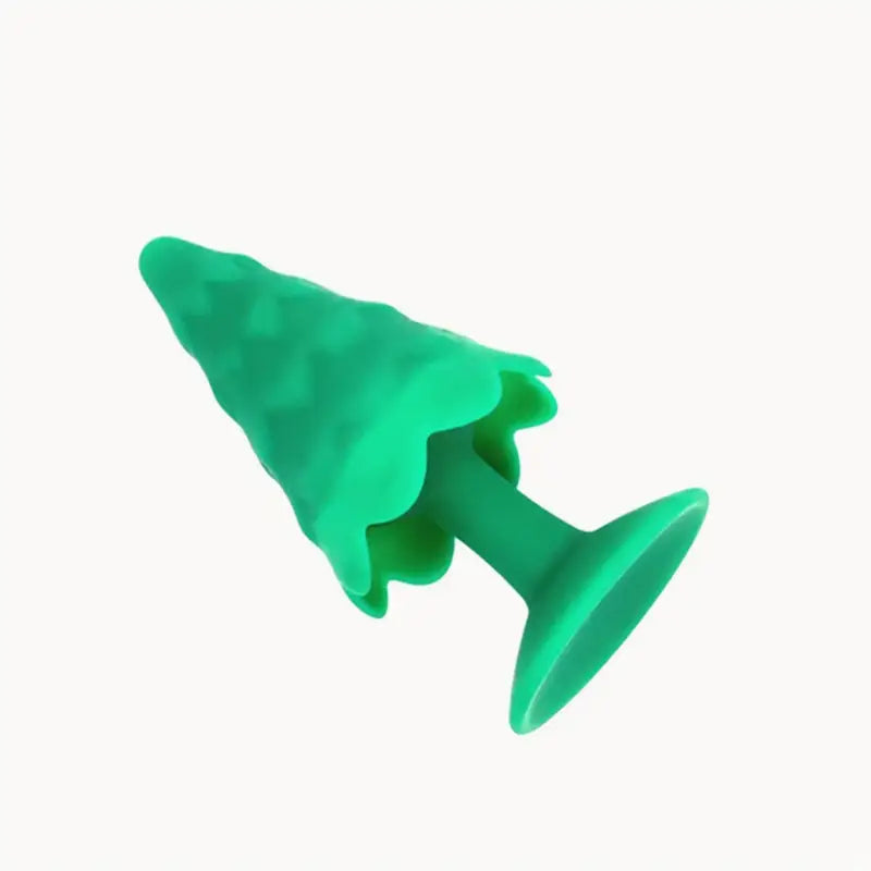 Anal Plug Christmas Tree Shape Anal Butt Plug Dildo with Suction Cup