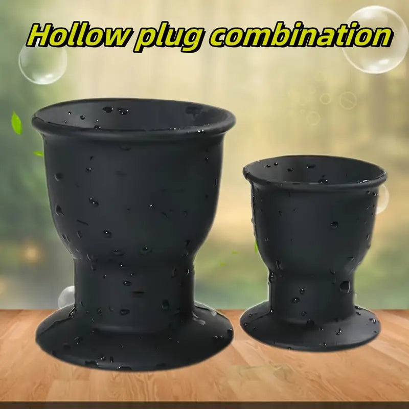 Unisex Soft Silicone Anal Plug Toy Anus Dilator For Stimulation Massager