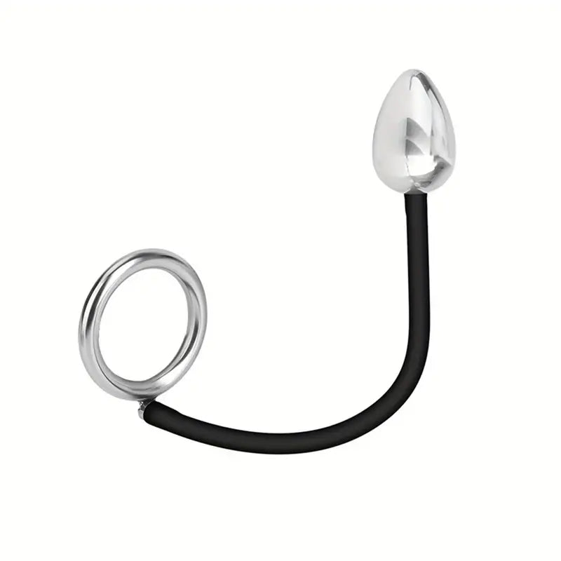 Anal Plug With Penis Ring Butt Plug Waterproof Eroctic Toy For Men