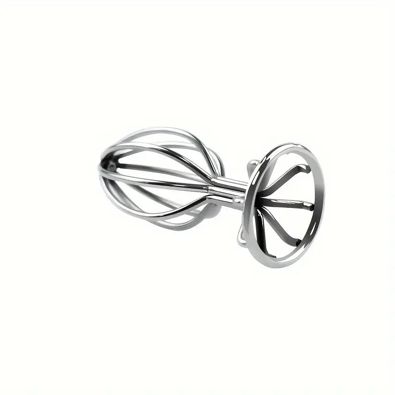 Pleasure Anal Plug Metal Expanding Prostate Massager Butt Plug For Men