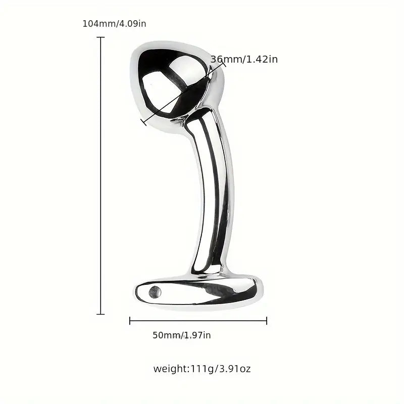 Metal Arc Rear Court G-spot Anal Plug Butt Plug SM MaleAnal Expander