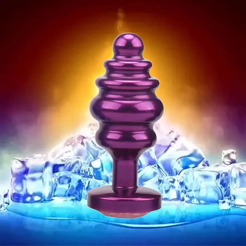 Stainless Steel Anal Plug 5 Anal Beads Luxury Jewelry Fetish Anal Trainer