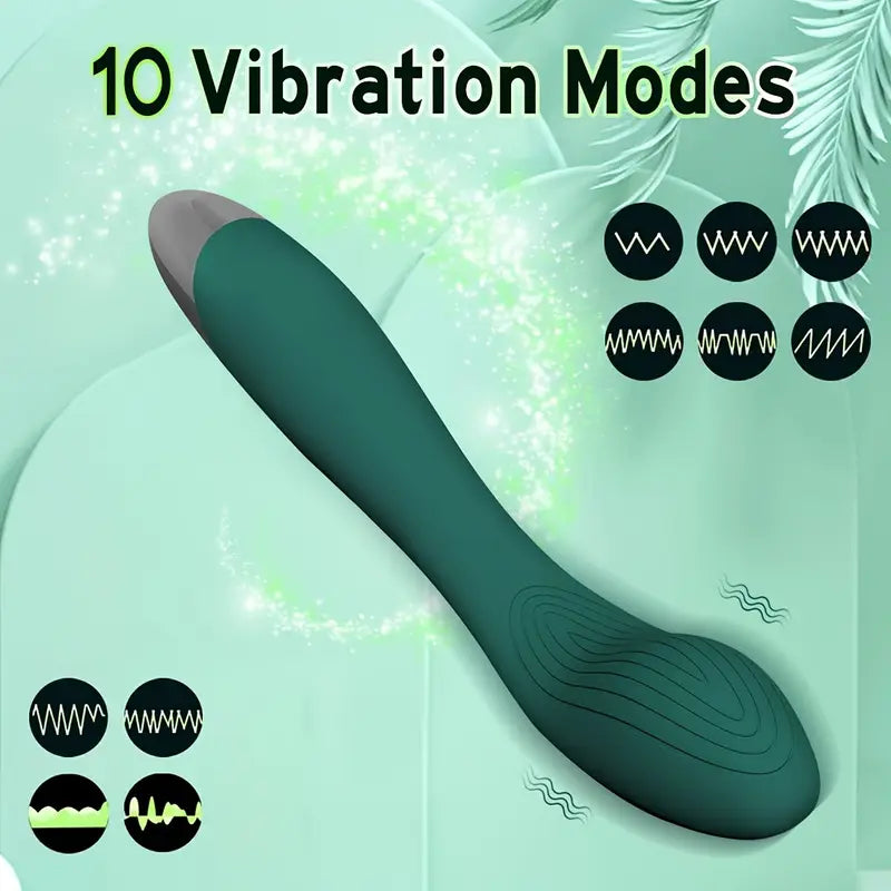 Clitoral Tits Anal Stimulator Dildo With 10 Powerful Vibrating Modes