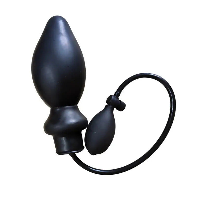 Inflatable Anal Plug Pointed Silicone Butt Plug Adult Dildo Toy For Women