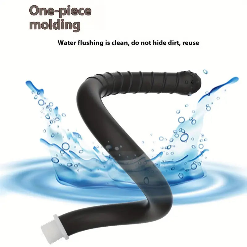 Shower Enema Nozzle Butt Plug Reusable Anal Douche For Men Anal Cleaner