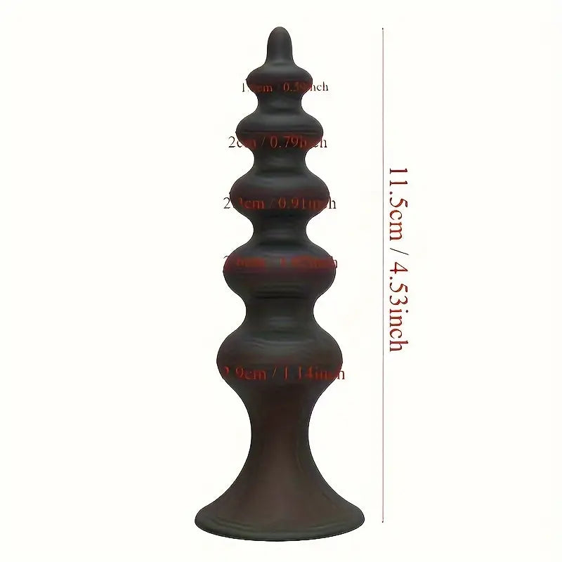 Silicone Suction Cup Penis Plug Small Anal Plug Rear Court Sex Toy