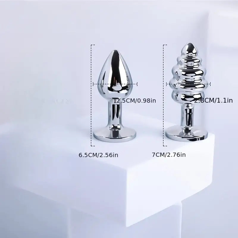 Set Dtachable Fox Tail Anal Plugs Cute Cat Women Dress-up Bell Necklace