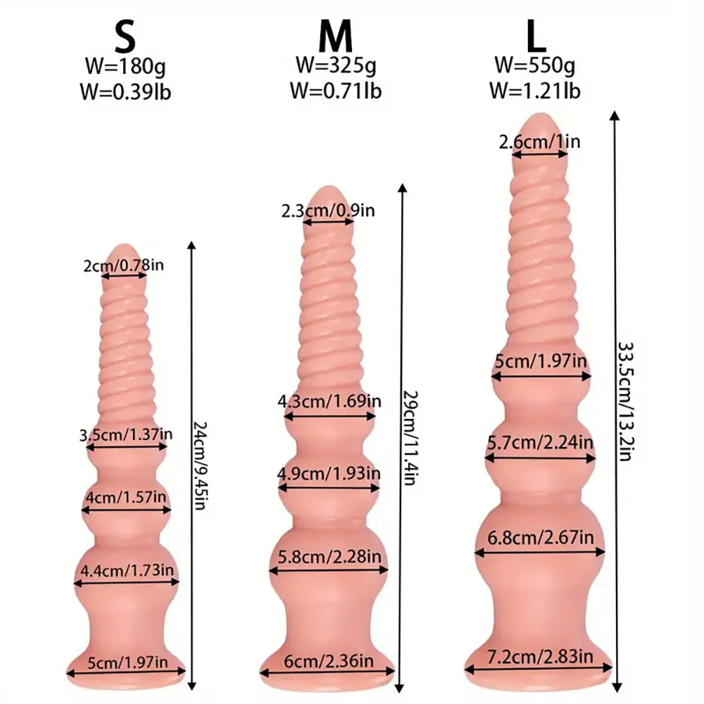 Multi-Specification Tail Pull-String Anal Plug Posterior Pleasure Toy