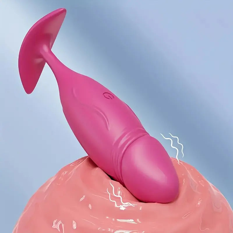 10 Vibration Modes Prostate Anal Plug Rechargeable Quiet Silicone Adult Toy